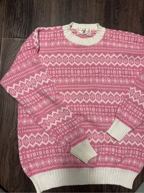 Vintage Scot Knit Crewneck Sweater